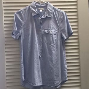 J. Crew Popover, short-sleeved shirt.